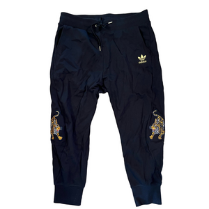 Adidas Originals Track Cuffed Pants black, Gold Logo tiger Lunar New Year Size L